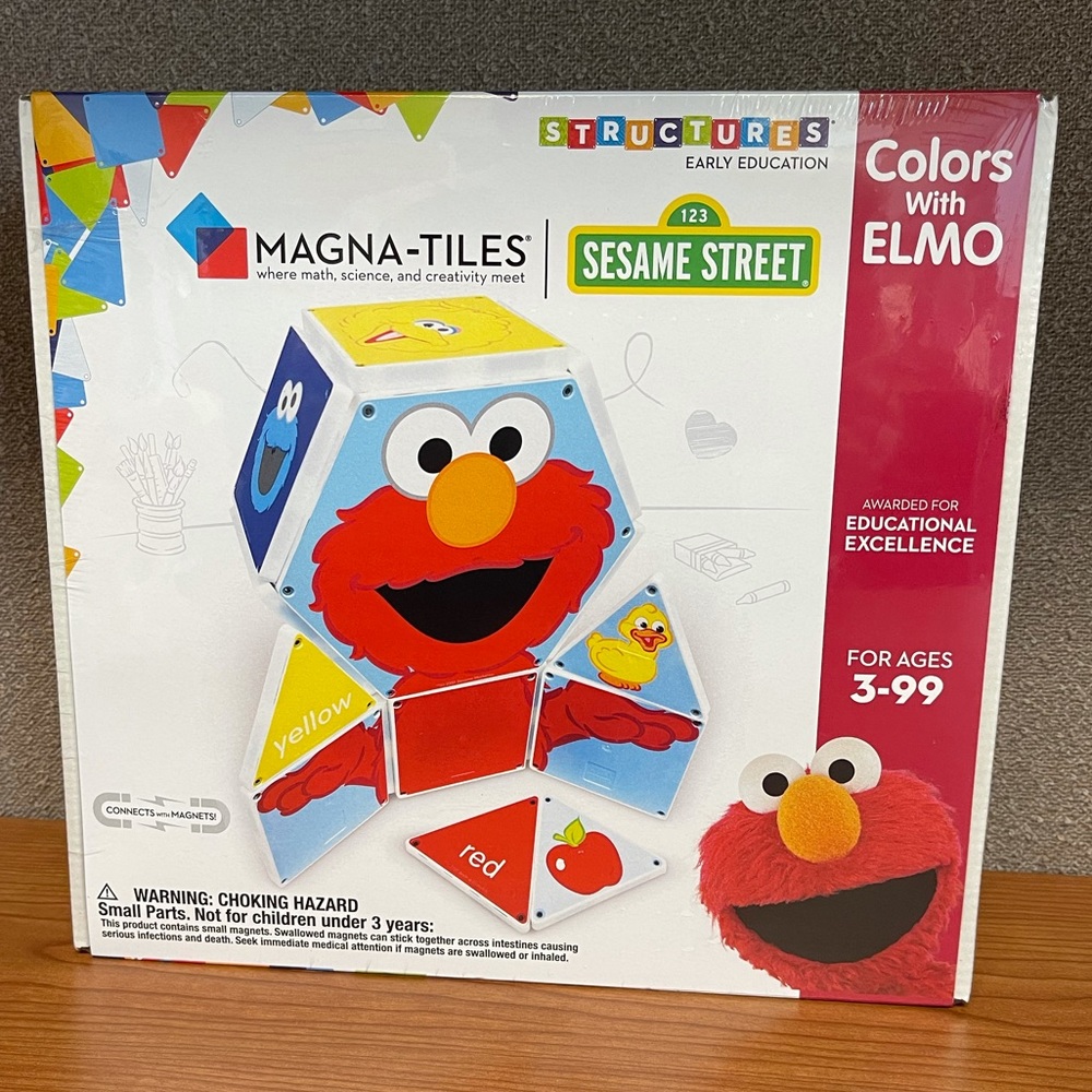 NEW Sesame Street Magnatiles